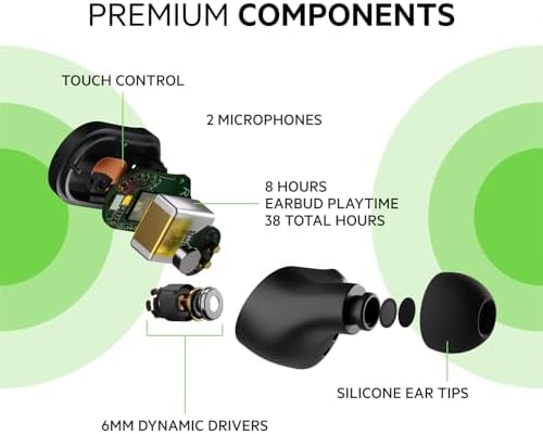Belkin SoundForm Play True Wireless Earbuds Black - Image 3