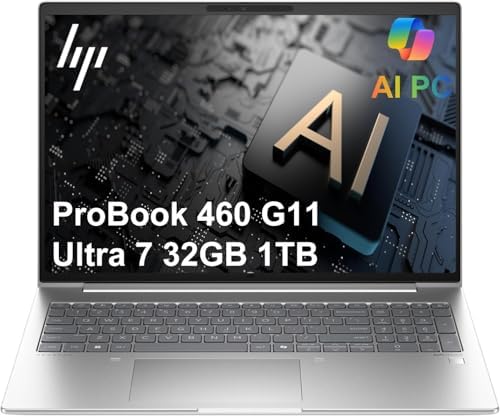 HP ProBook 460 G11 Intel Core Ultra 5-125U 16GB DDR5 512GB SSD 16 Inch WUXGA (CT9N7ET)