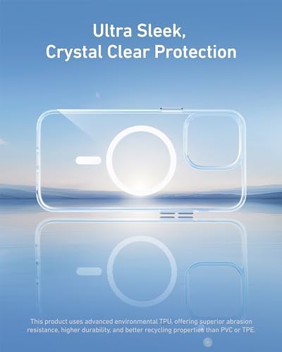 Anker iPhone 15 Pro Clear Magnetic Phone Case - Image 4