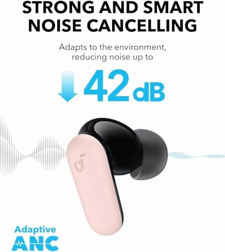 Soundcore R50i NC Earbuds Pink