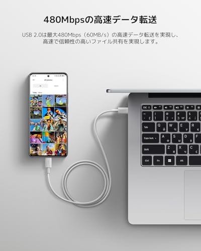 Xiaomi 6A High-Speed USB4 Braided USB-C to USB-C Cable (1M)