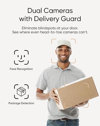 Eufy Video Doorbell E340 with Chime Black - Image 4