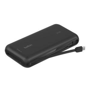 Belkin 20K Power Bank USB-C 30W PD 1x12W USB-A Black