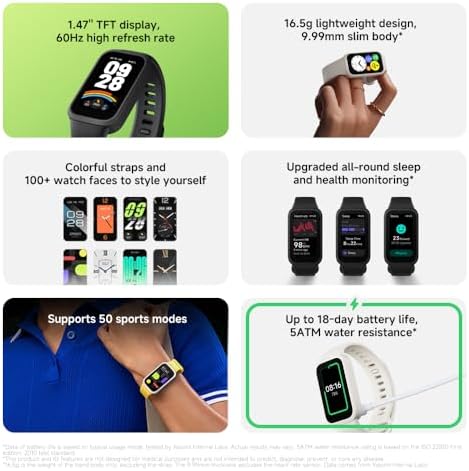 Xiaomi Smart Band 9 Active Pink - Image 3