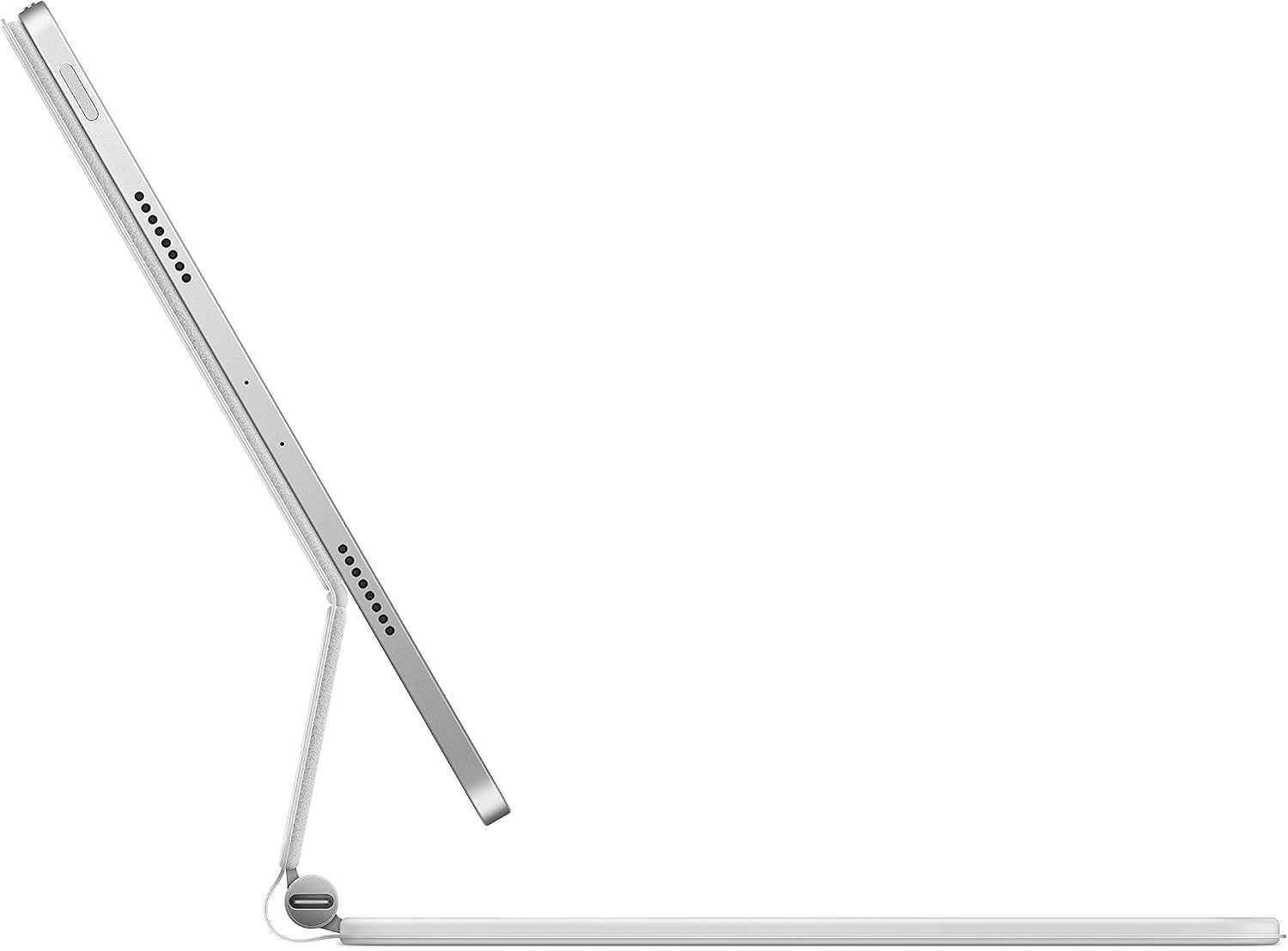 Apple Magic Keyboard (A2261) for iPad Pro 11" and iPad Air, White (Grade A) - Image 2