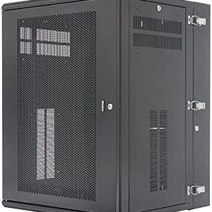 Panduit PanZone 12RU Wall Mount Cabinet Black