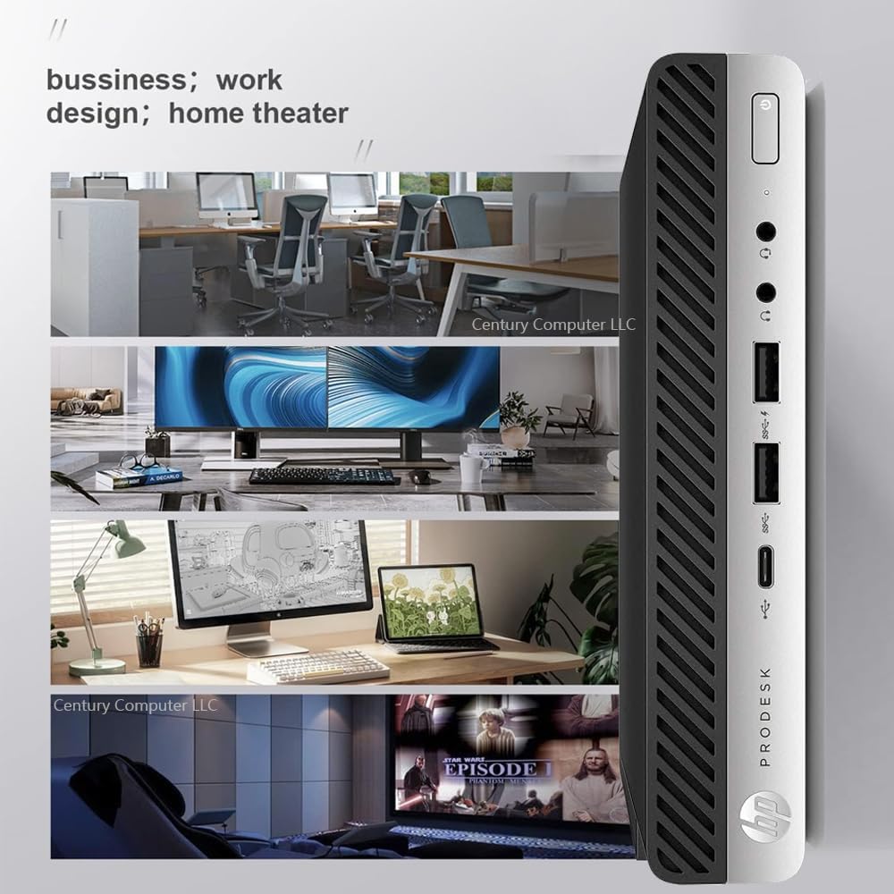 HP EliteDesk 800 G3 Mini Core i7-7th Gen 4GB RAM 128GB SSD (Ex-UK) - Image 2