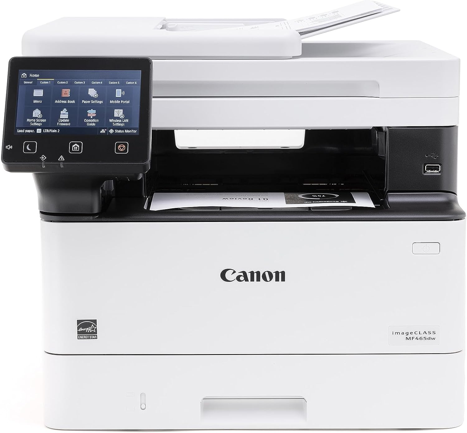 Canon i-SENSYS MF465dw Wireless Duplex Mono Laser All-in-One Printer with Fax