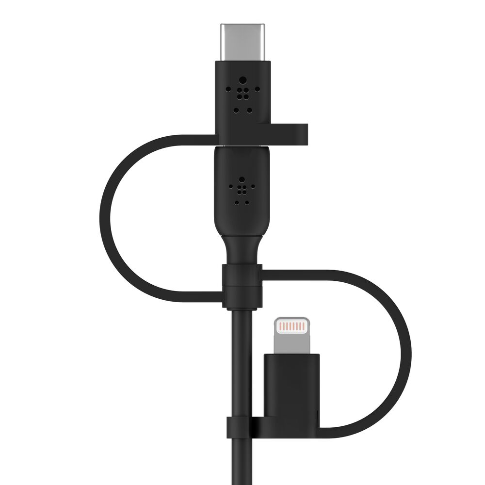 Belkin Universal Cable with Micro-USB USB-C and Lightning Connectors 1M - Image 4