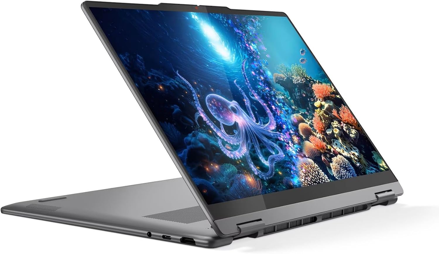 Lenovo Yoga 7 2-in-1 14ILL10 Intel Core Ultra 7 256V 16GB RAM 1TB SSD 14″ 2.8K OLED Touchscreen Lunar Grey (83JQ000KUS) - Image 4