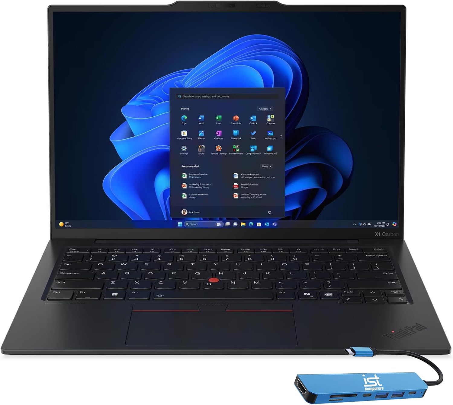 Lenovo ThinkPad X1 Carbon Gen 13 Intel Core Ultra 7 255U 32GB RAM 1TB SSD 14″ WUXGA Touchscreen No OS