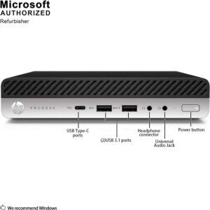 HP EliteDesk 800 G3 Mini Core i7-7th Gen 4GB RAM 128GB SSD (Ex-UK)