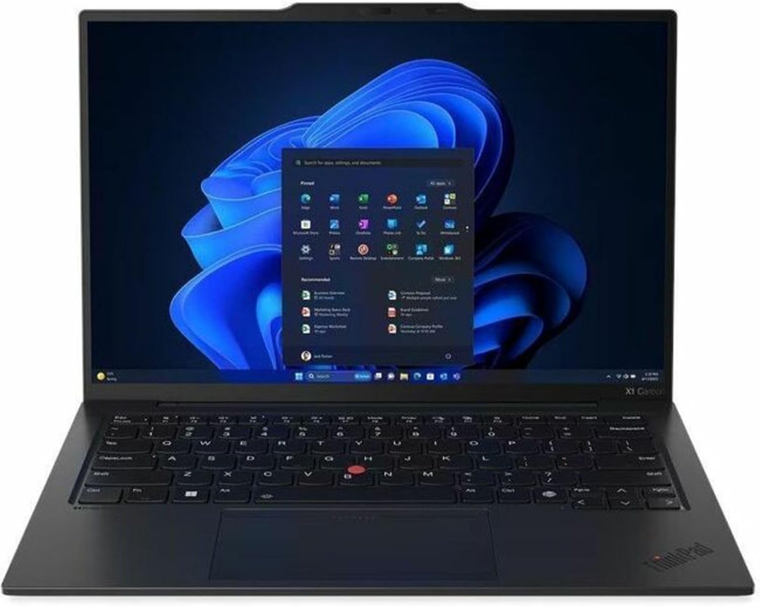 Lenovo ThinkPad X1 Carbon Gen 12 Intel Core Ultra 7 155U 16GB RAM 2TB SSD 14″ WUXGA Windows 11 Pro (21KCS4S600)