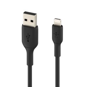 Belkin BOOST CHARGE Lightning to USB-A Cable 2-Pack Black