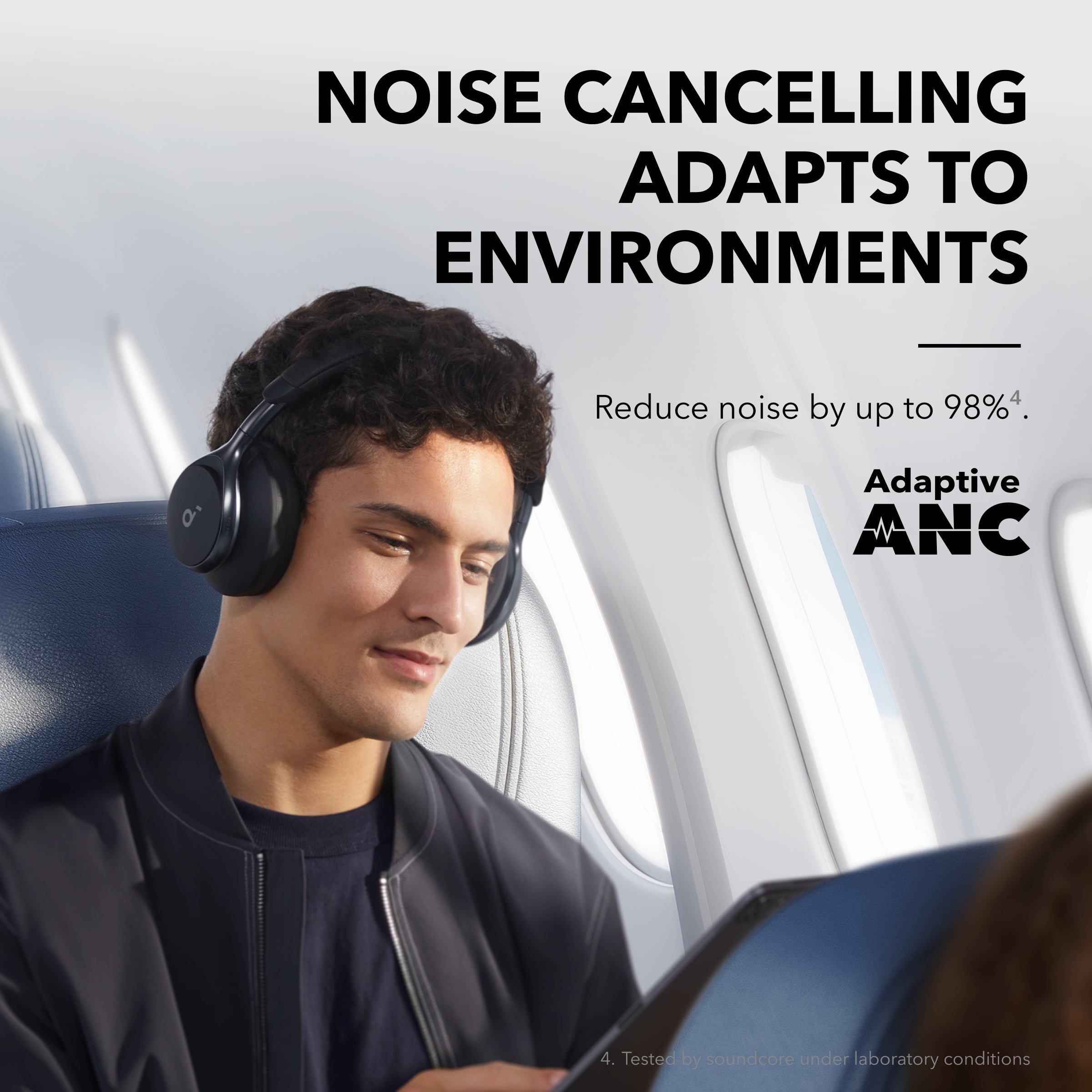 Soundcore Space One Headphones Black - Image 3