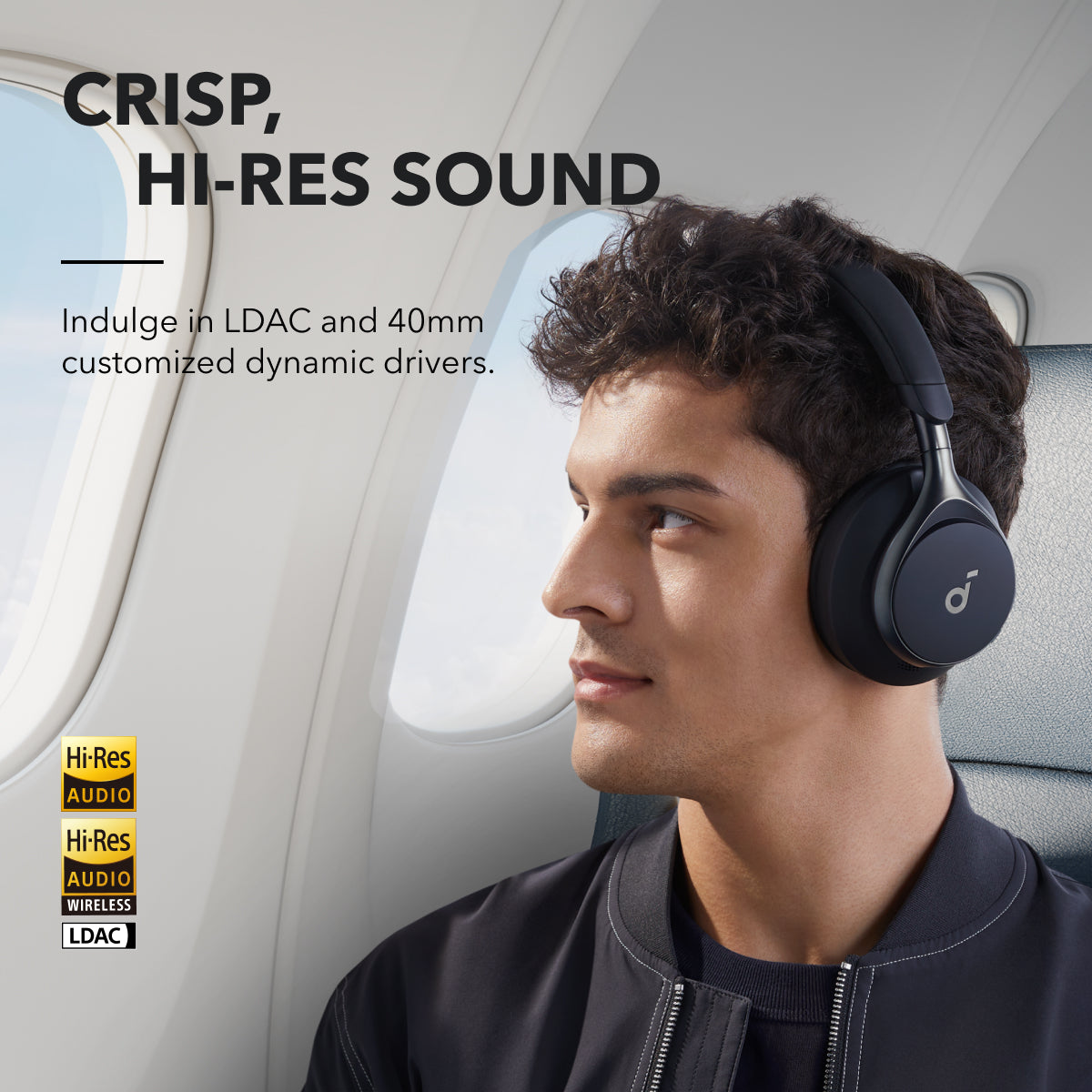 Soundcore Space One Headphones Black - Image 4