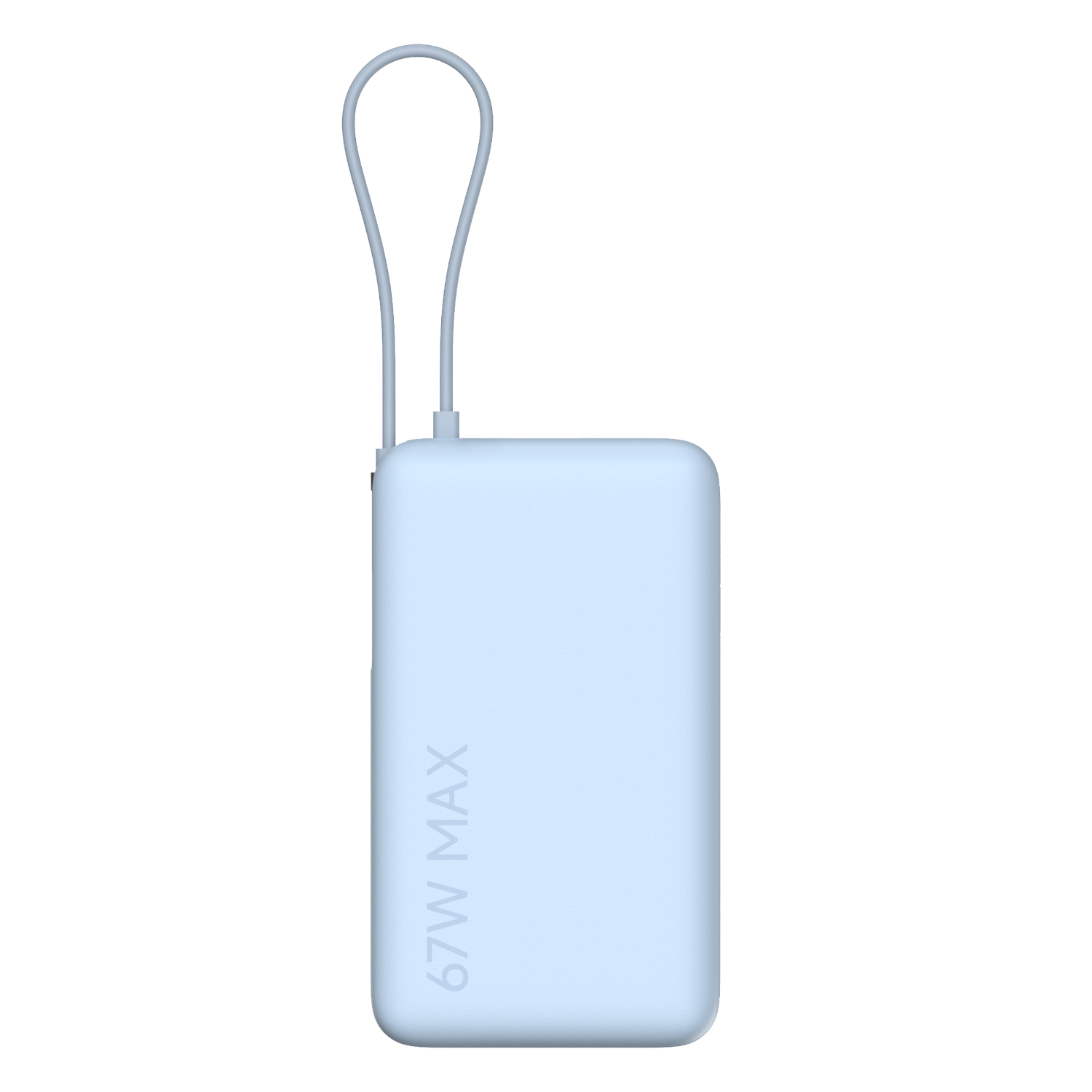 Xiaomi 67W Power Bank 10000mAh Integrated Cable Ice Blue - Image 2