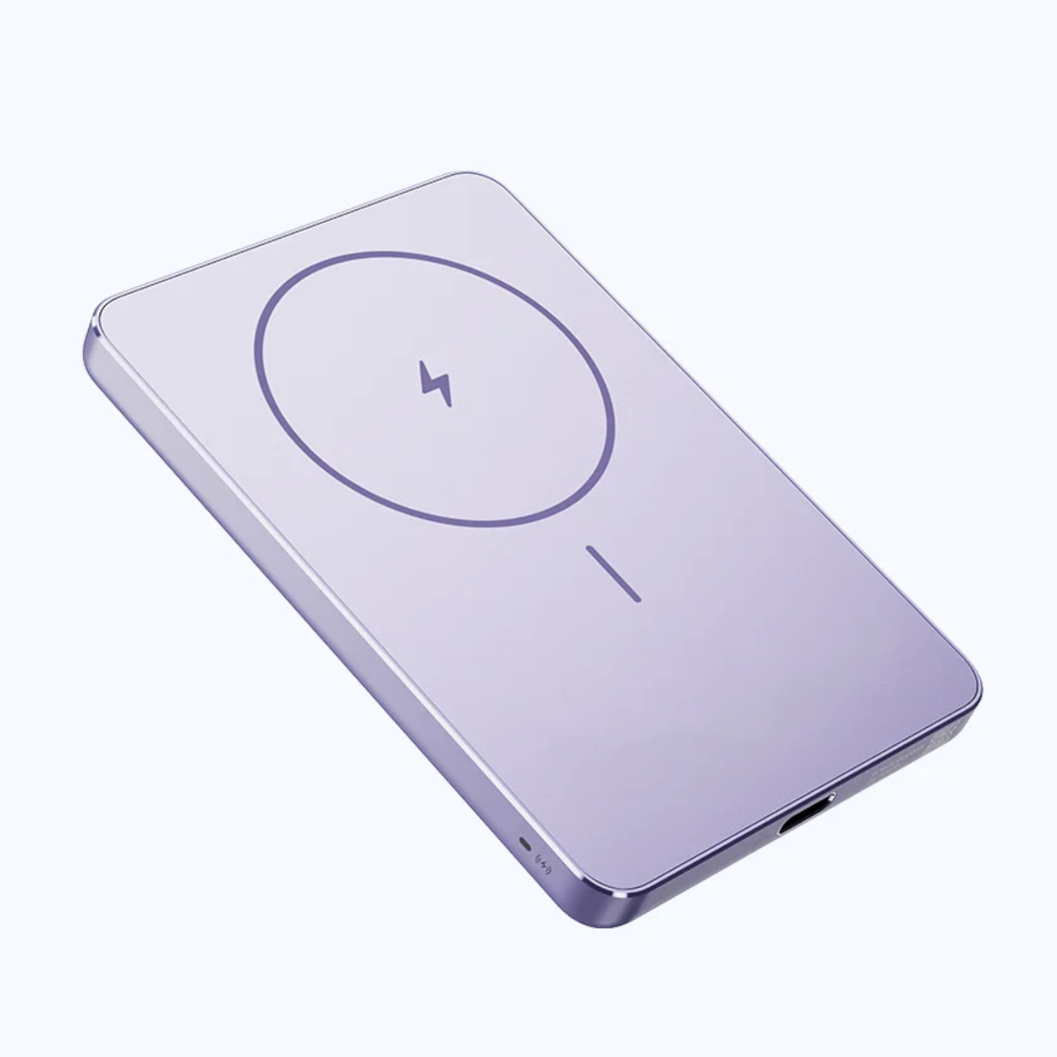 Xiaomi Super Slim Magnetic Power Bank 5000 Purple - Image 3