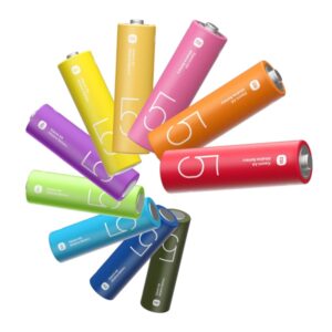 Xiaomi AA Rainbow Batteries (10 Count)