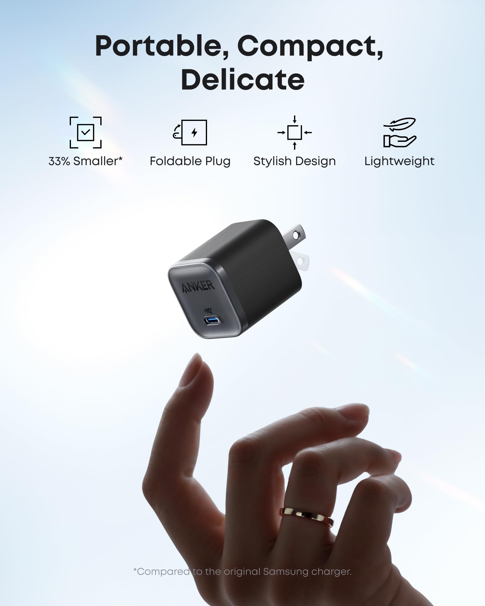 Anker Nano Charger (45W) Black - Image 3