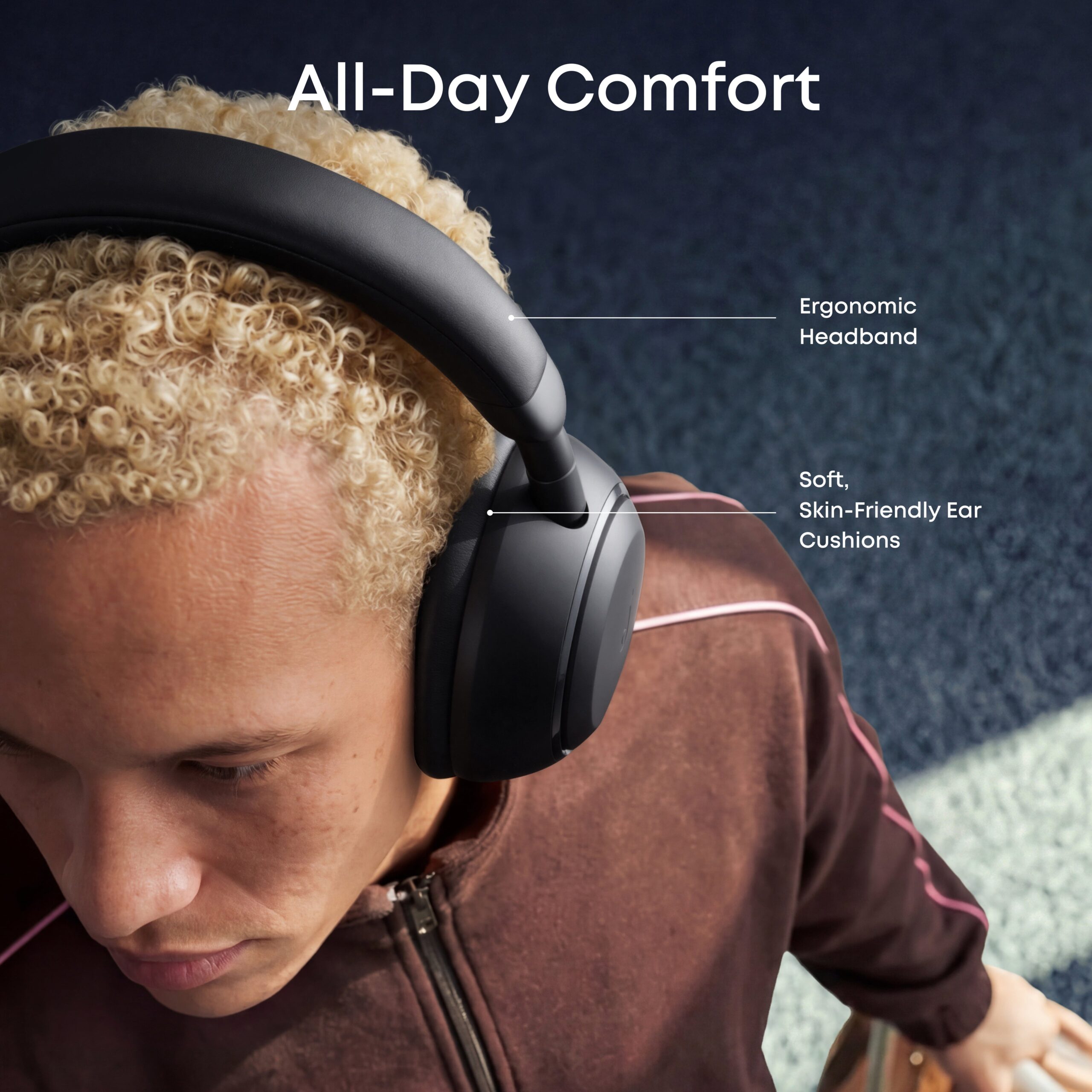 Soundcore Space 2 Headphones Black - Image 4