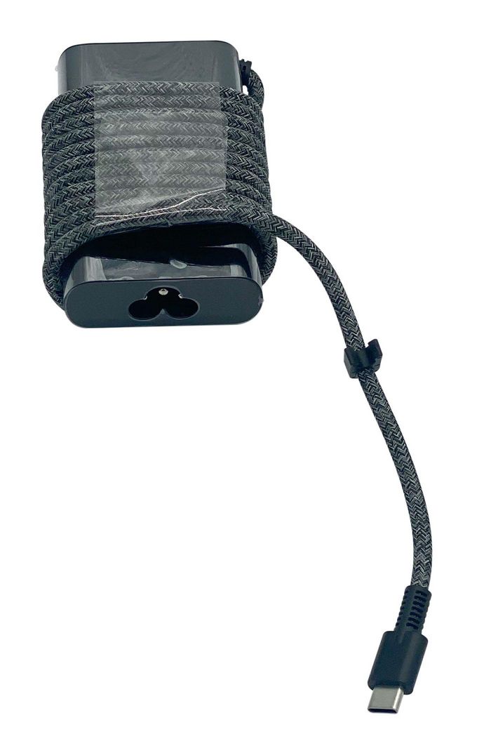 HP USB-C Laptop Charger with Braided Cable (Ex-UK)
