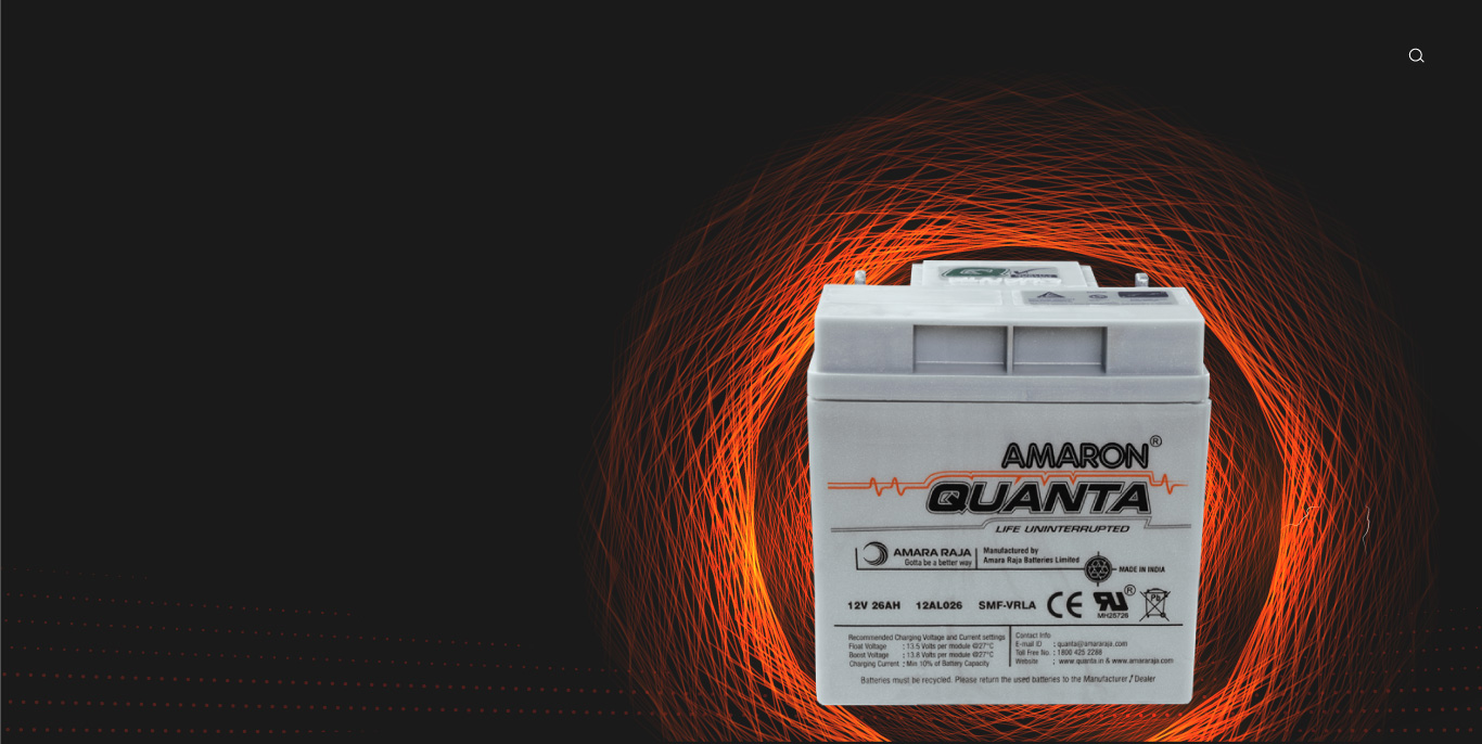 Amaron 12V 26AH AGM Battery (10yr Design Life) - Image 4