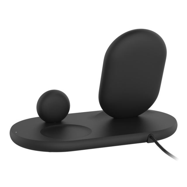Belkin BOOST CHARGE 3-in-1 Wireless Charger for Apple iPhone Apple Watch and AirPods Black - Image 2