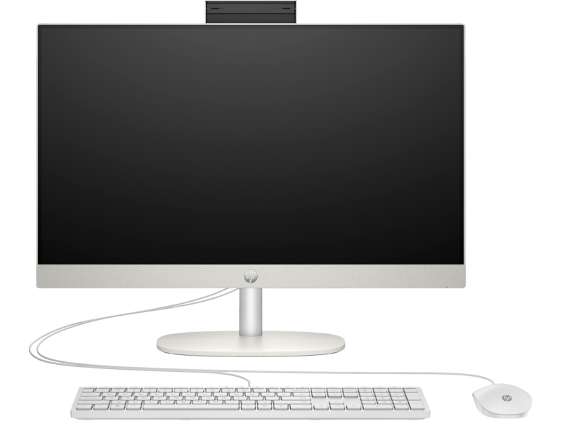 HP All-in-One 24", Intel Core i3 13th Gen, 8GB RAM, 512GB SSD, Non-Touch Desktop PC