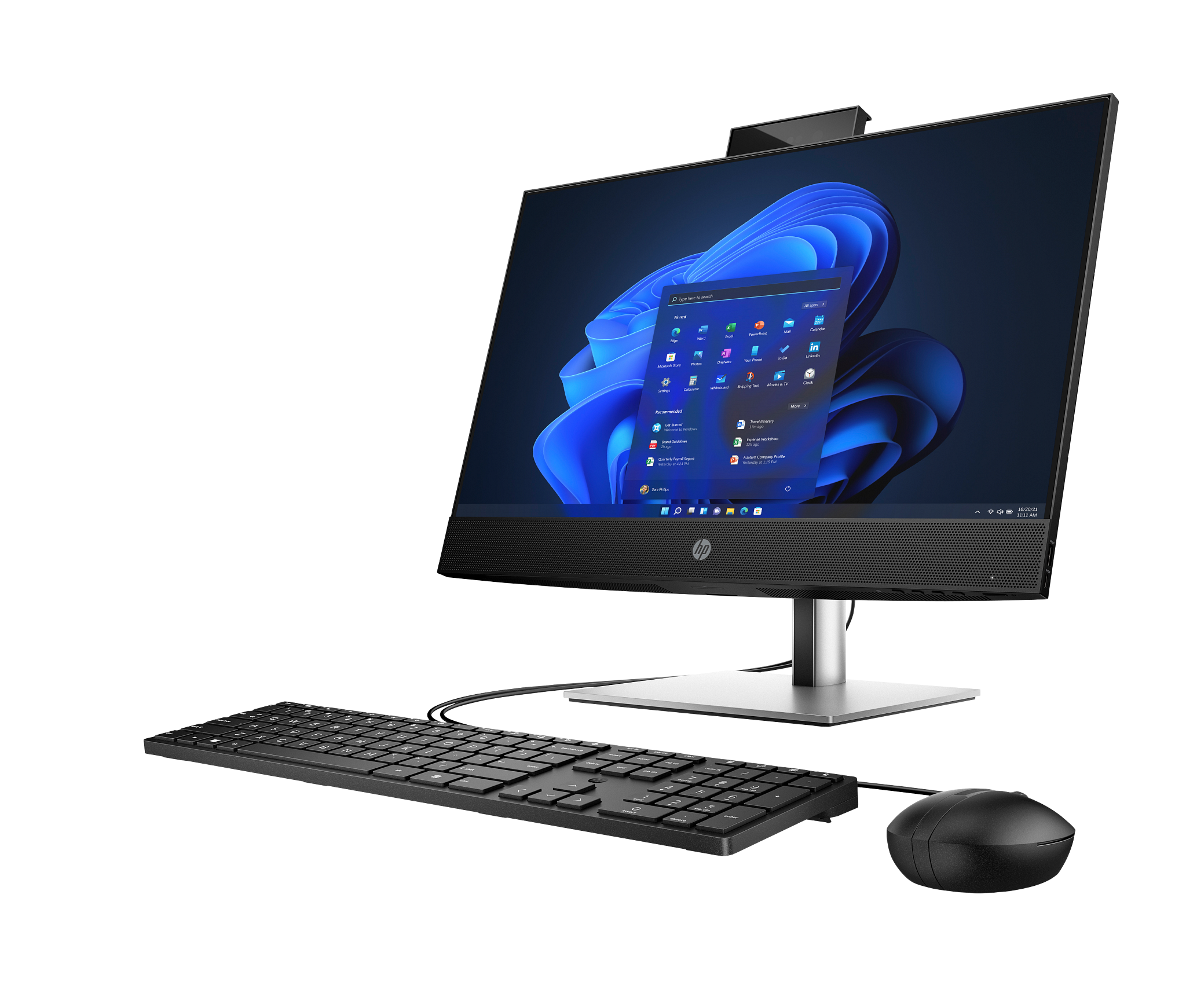 HP ProOne 440 G9 All-in-One PC 13th Gen Intel Core i5 8GB DDR4 512GB 23.8 Inch FHD (9M9L2AT) - Image 2