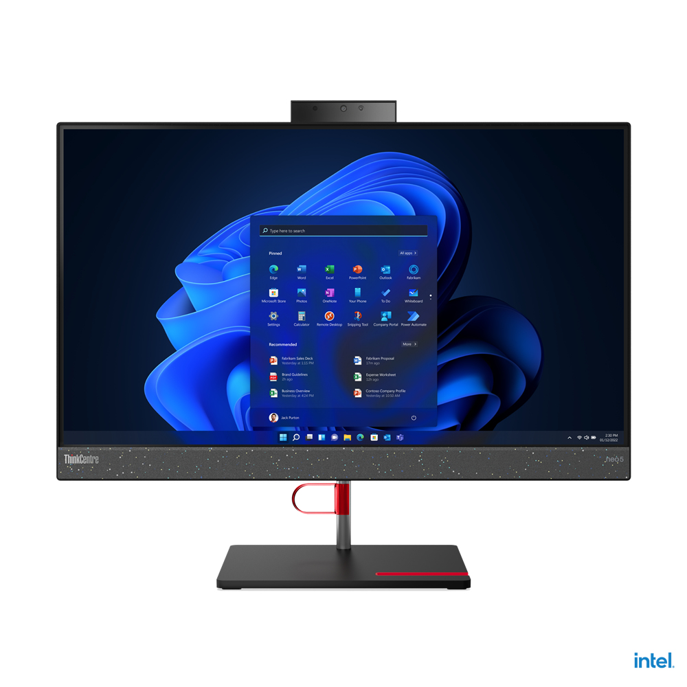 Lenovo ThinkCentre neo 50a All-in-One, Intel Core i5 12th Gen, 8GB RAM, 512GB SSD - Image 2