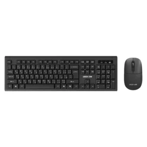 Green Lion GKM-200 Wireless Combo Keyboard and Mouse Black