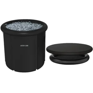Green Lion Ice Bath Tub Black