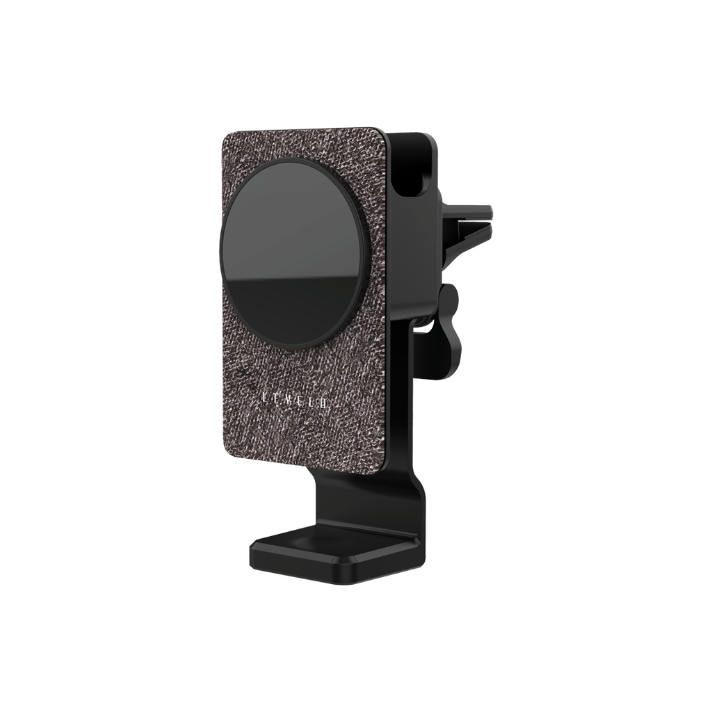 Levelo Aspen 3 in 1 Wireless Car Charger Grey