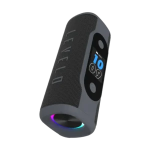 Levelo BassBeat Portable Speaker With Display Black