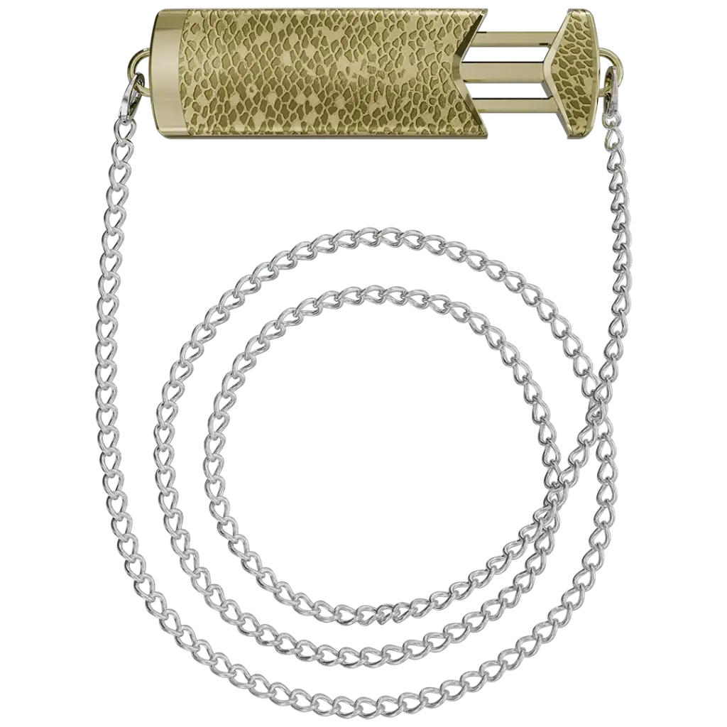 Levelo Lana Crossbody Chain Back Clip Holder Desert Titanium