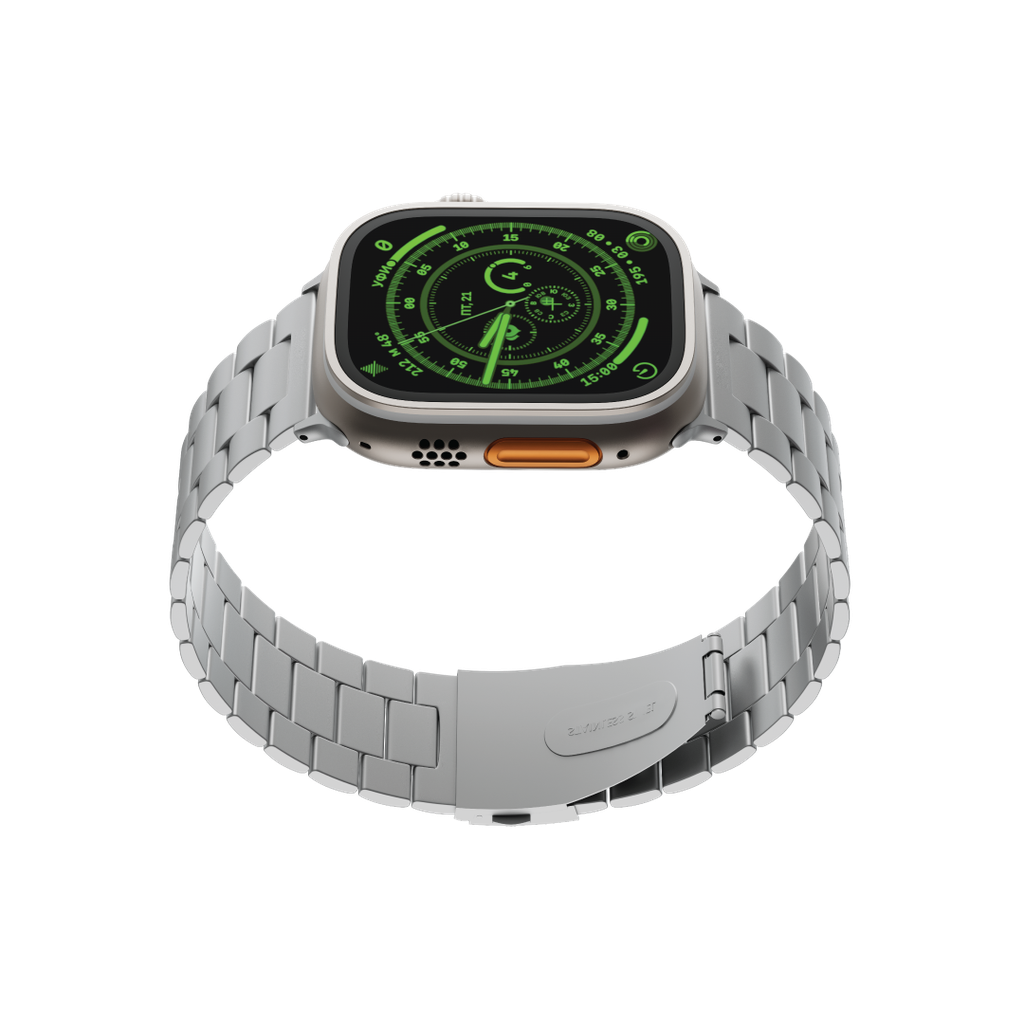 Levelo Monet Metal Watch Strap 49mm Titanium