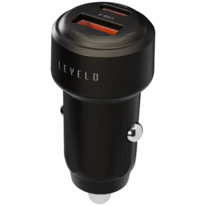 Levelo Nori Mini 60W Car Charger Gun Grey