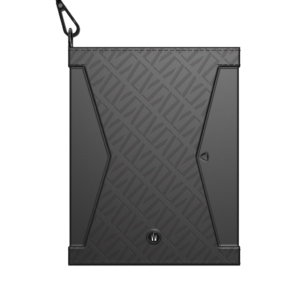 Levelo Offshore Passport Holder Leather Case Black