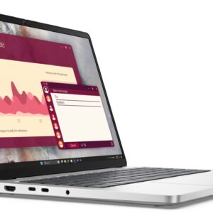Dell Pro 14 PC14250 Intel Core 5 120U 8GB RAM 512GB SSD 14″ Ubuntu, Platinum