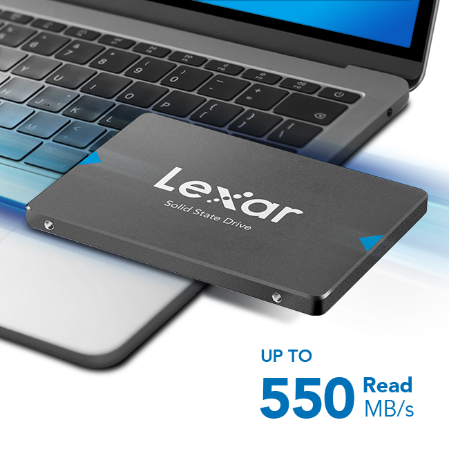 Lexar NQ100 512GB 2.5-inch SATA III SSD - Image 2