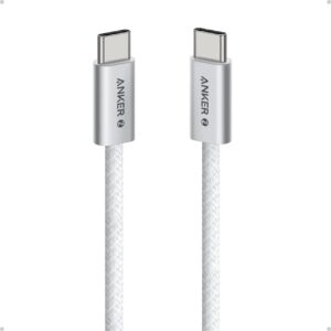 Anker Zolo USB-C to USB-C Cable (1M, 240W) White