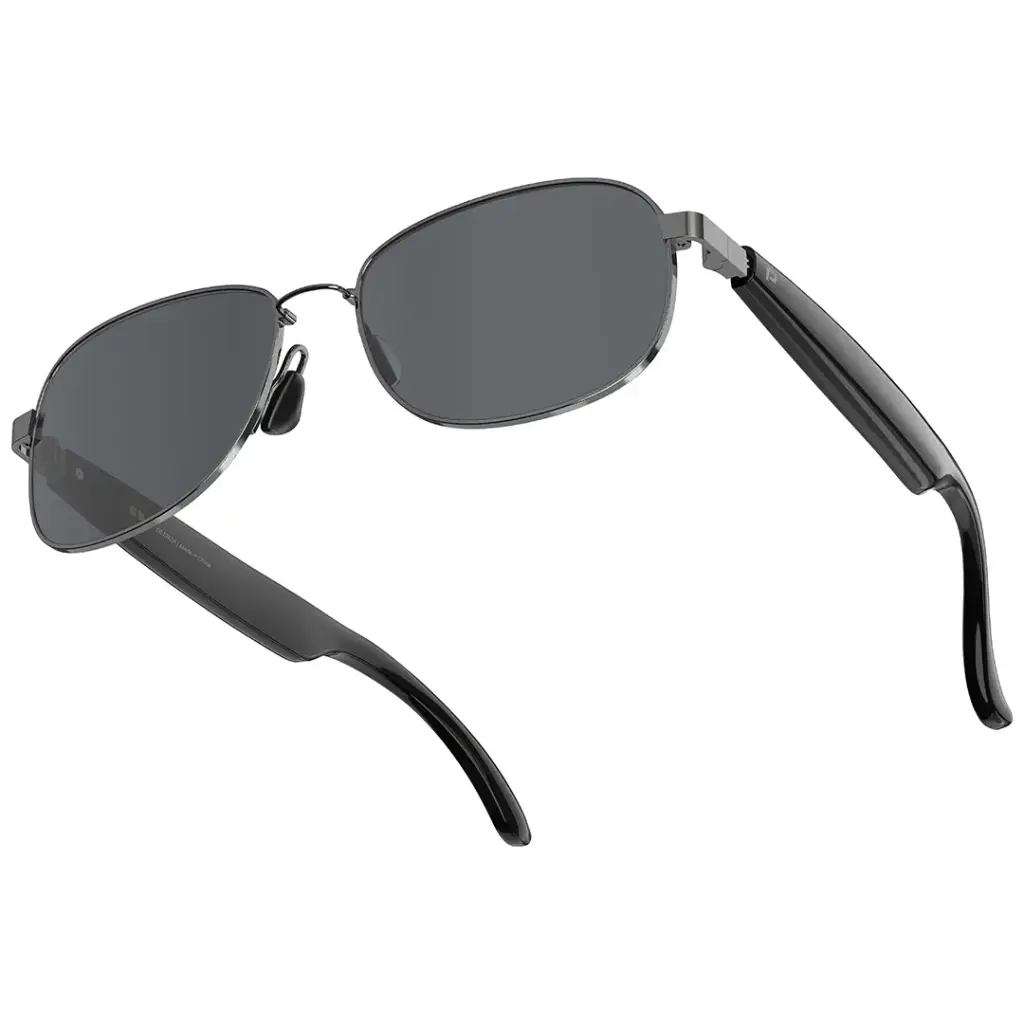 Porodo Silenza Polarized Smart Glasses With Touch Control Black
