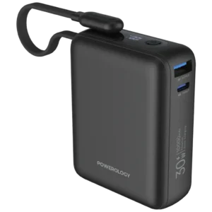 Powerology Montreal Power Bank 10000mAh Black