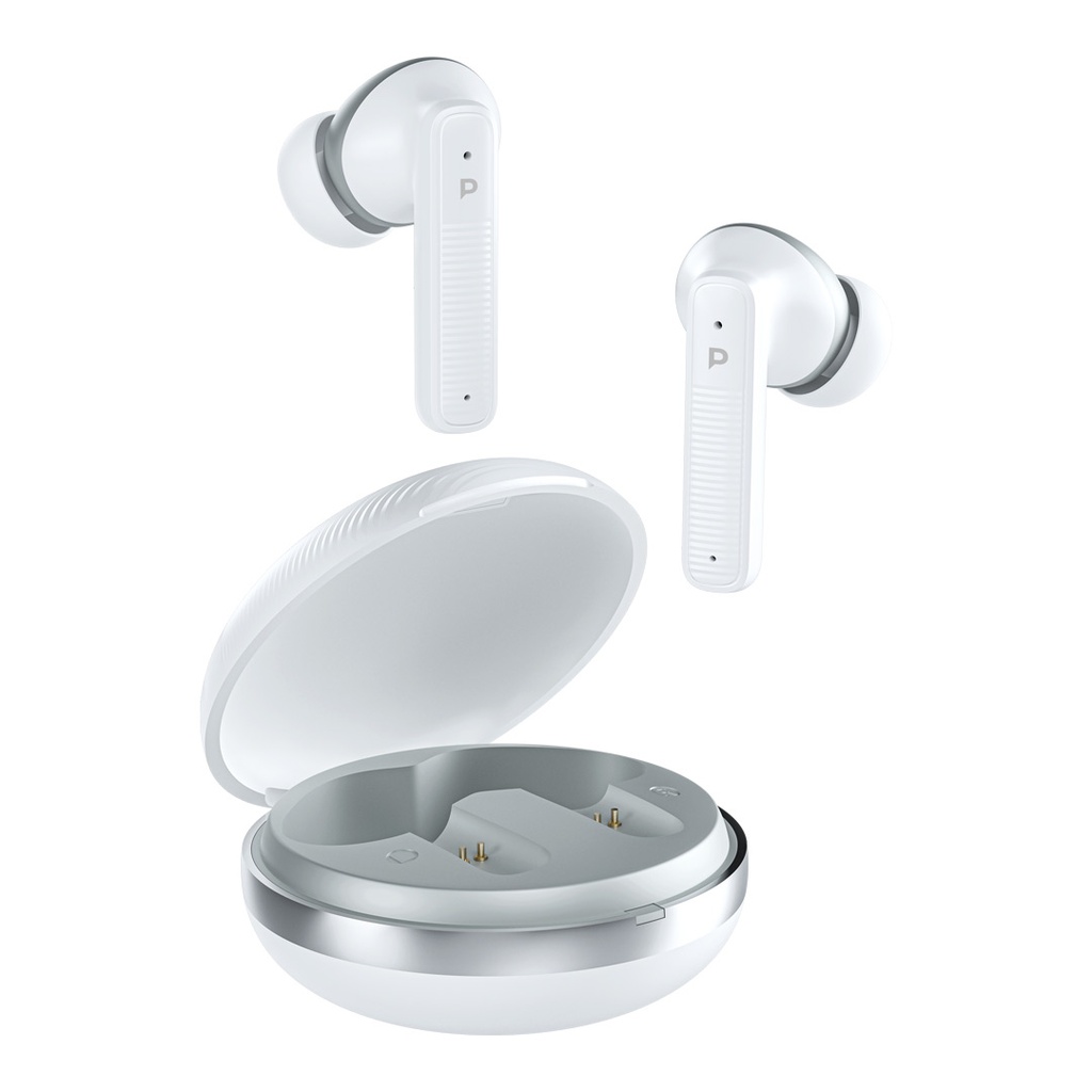Powerology Quard Mic ENC TWS Earphone White
