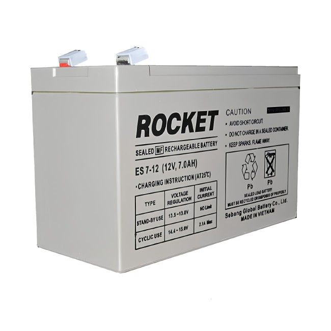 EnerRocket 12V 7AH AGM Battery (10yr Design Life)