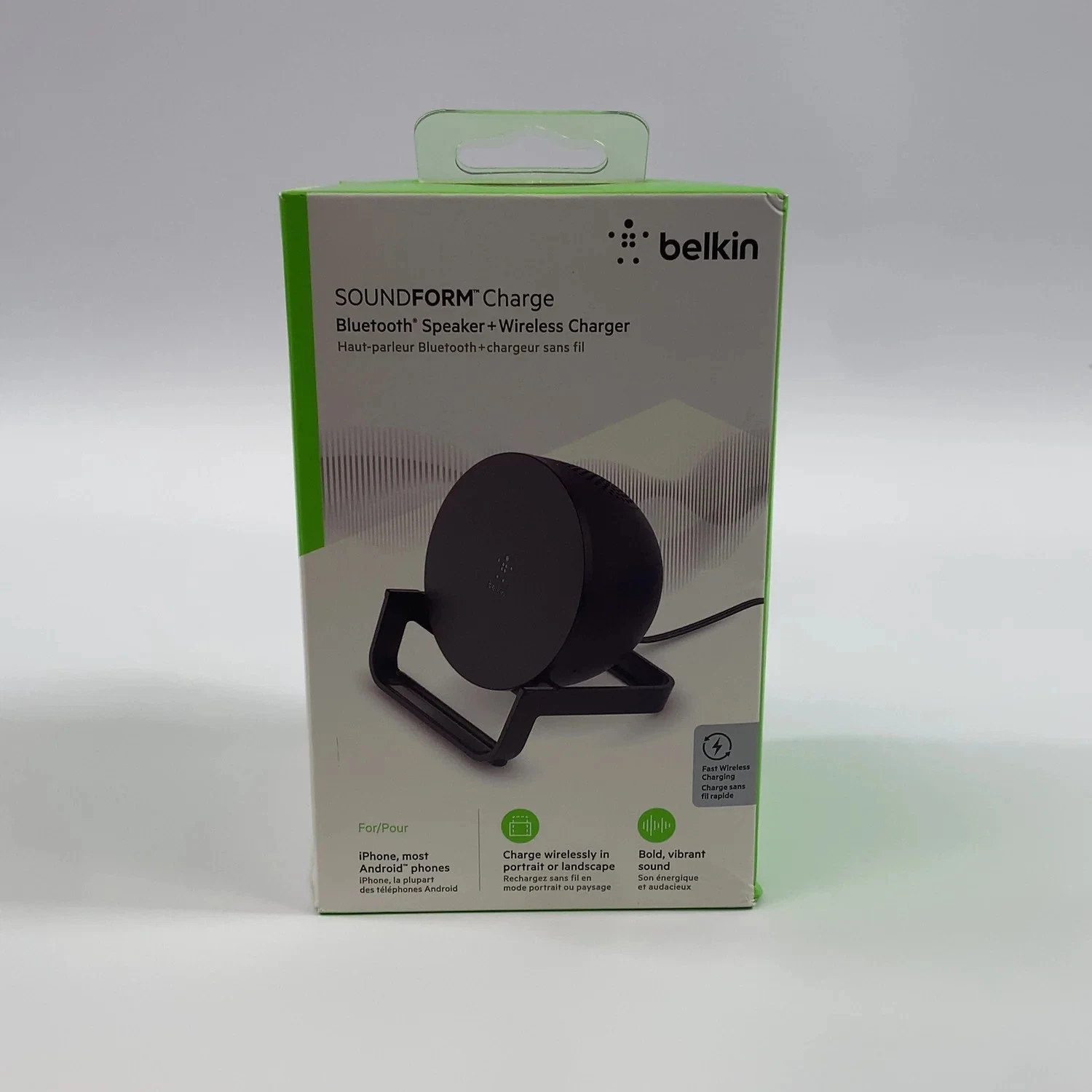 Belkin Bluetooth Speaker + 10W Wireless Charger Black